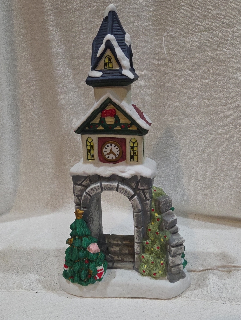 HOLIDAY VILLAGE CLOCK TOWER